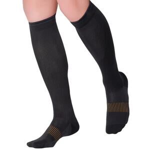 Copper Fit Elite Compression Socks 2-Pack Graduated 10-20 mmHg Open Box